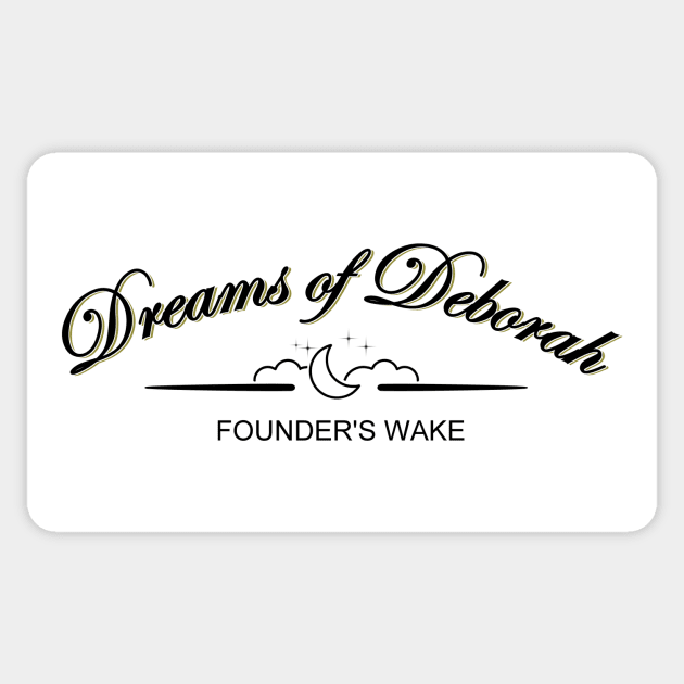 Dreams of Deborah Sticker by HeroInstitute